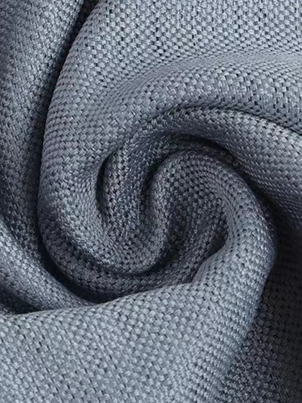 Uigeacht línéadach agus línéadach dhá thaobh dúbailte agus uigeacht línéadaigh-polyester snáithín-polyester fabraic cuirtíní cuirtíní stíl Nordach